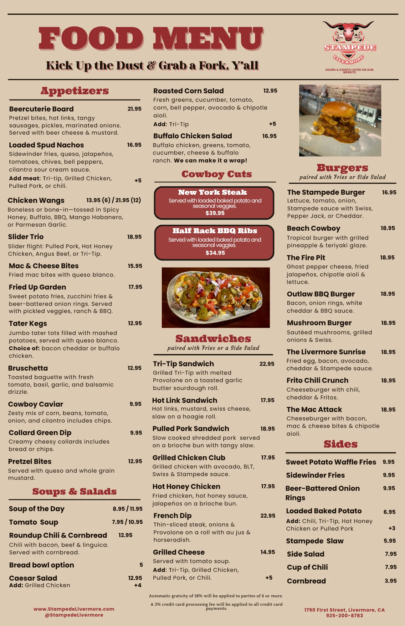 Food Menu